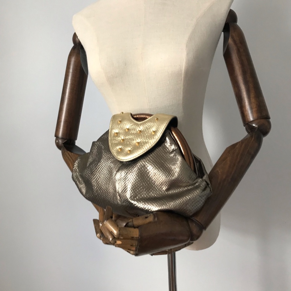 Gold and Silver Women's Bag